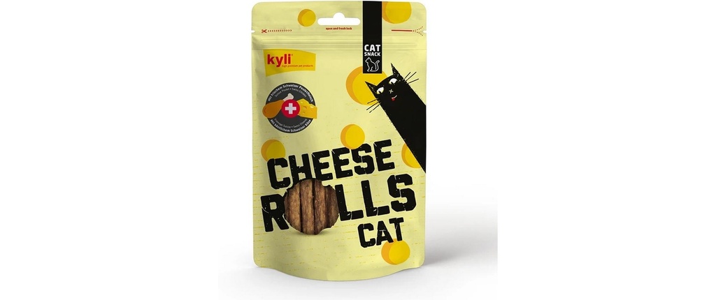 kyli Collation pour chat CheeseRolls Cat 80 g