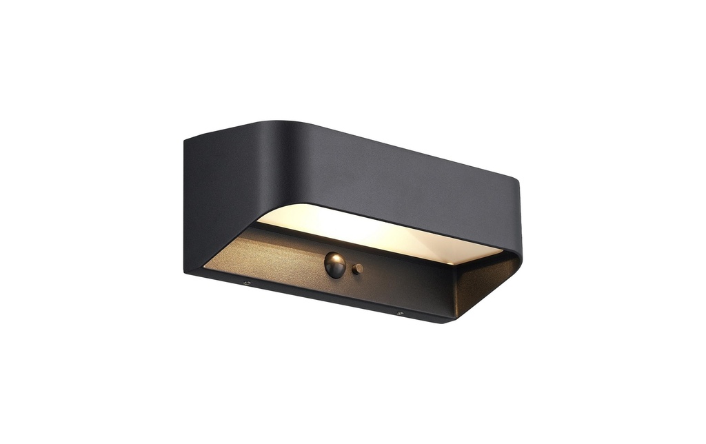 Nordlux Lampe murale Marcellio 5W, LED, IP54, noir