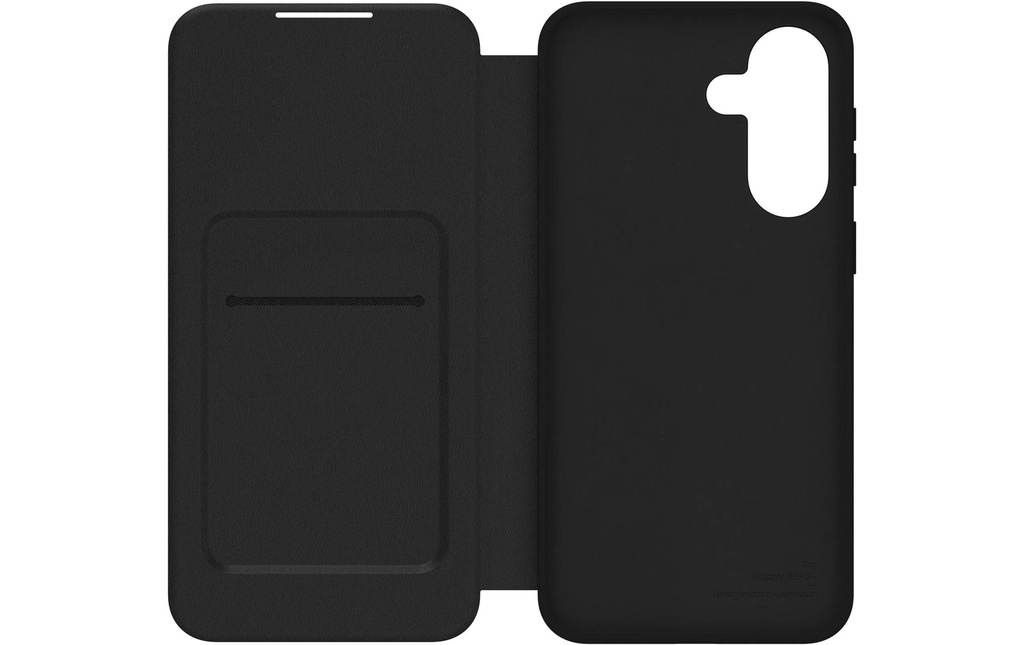 Samsung Galaxy A57 5G Wallet Flip Case Booklet plastique noir