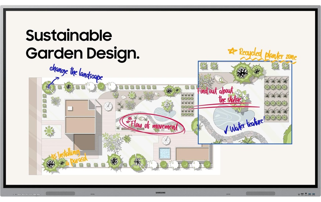 Samsung Écran tactile E-board WE65FX infrarouge 65