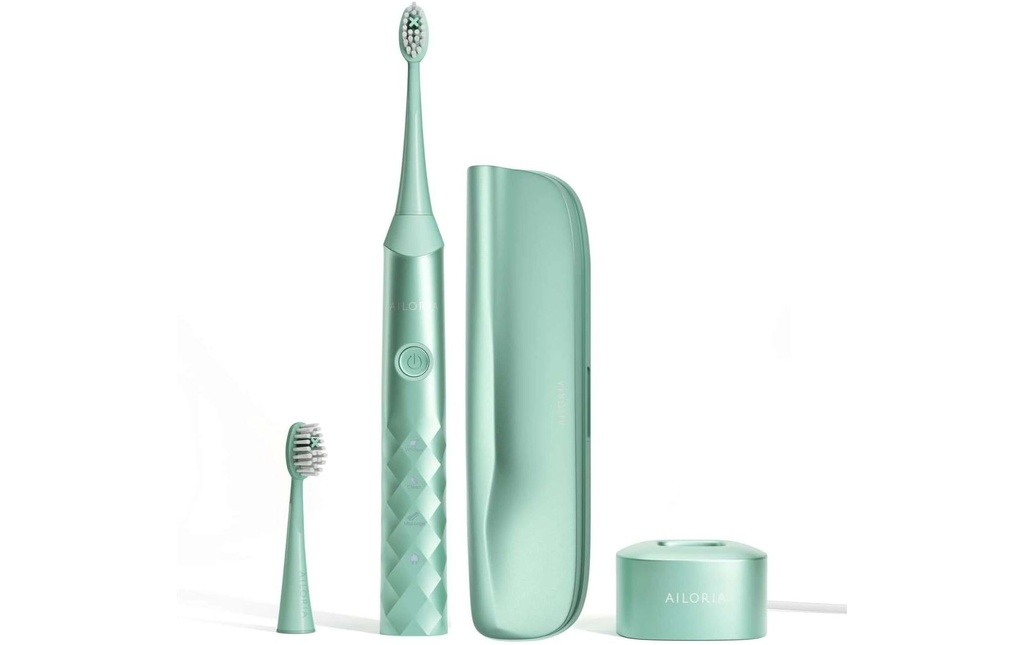Ailoria Brosses à dents électrique Brosse à dents sonique Shine Bright Set