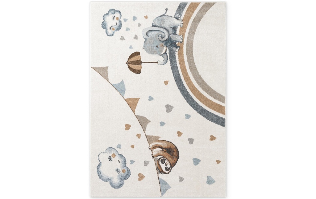 Villeroy & Boch Tapis de décoration Walk like an Elephant Rainy Party 120 x 170 cm