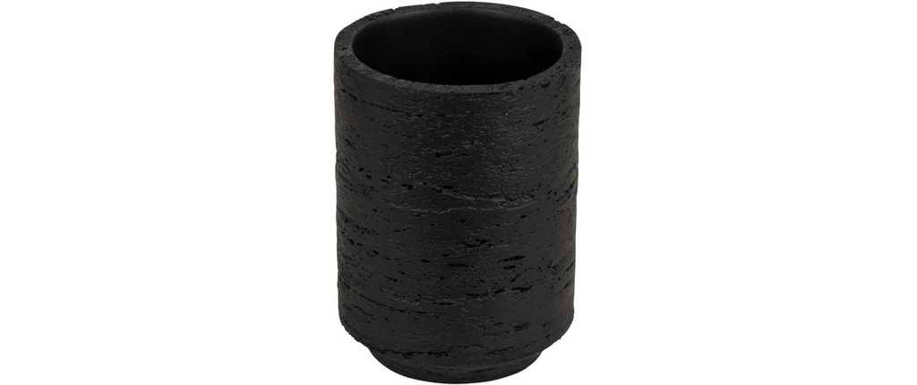 Wenko Gobelet pour brosse à dents Denia Polyresin Anthracite