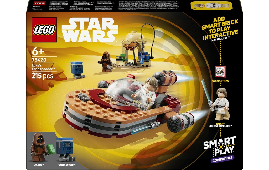 LEGO® Star Wars SMART Play: le Landspeeder de Luke 75420 Kit de construction