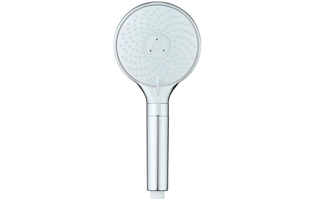 Wenko Pommeau de douche 12 cm argent blanc 12 cm Argent Blanc