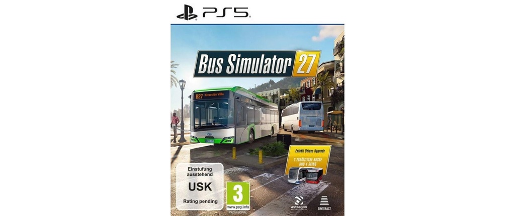 Astragon Bus Simulator 27 (incl. Deluxe Upgrade) [PS5] (F) (Boîte)