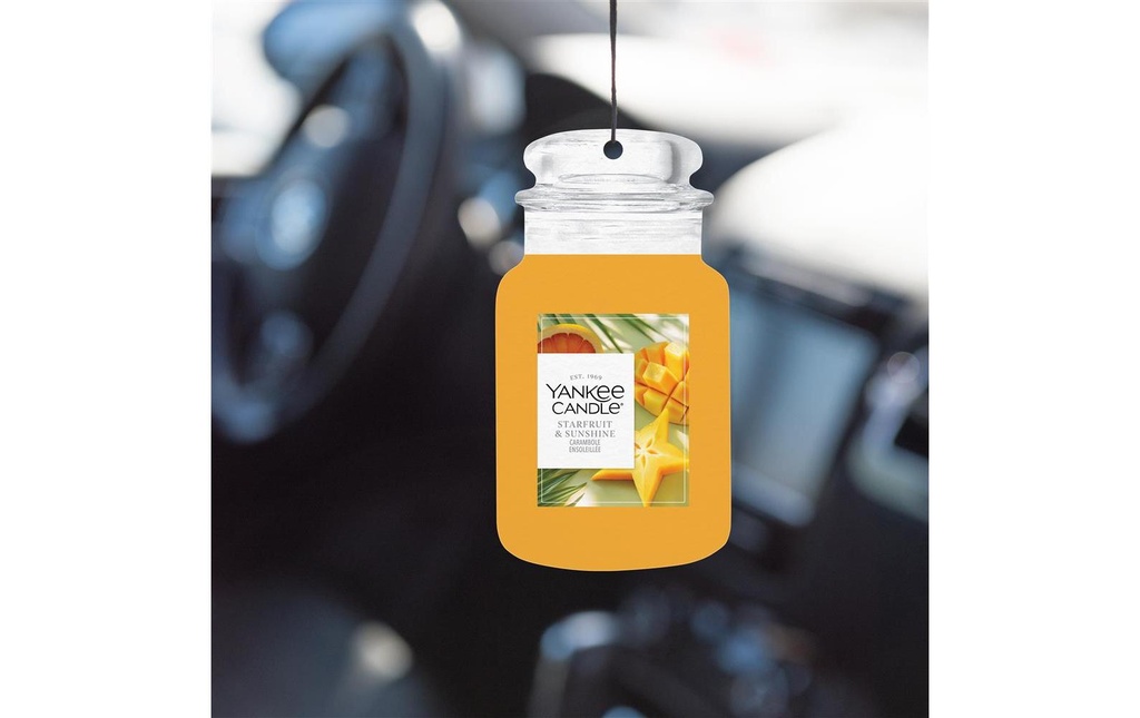 Yankee Candle Signature Starfruit & Sunshine Car Jars