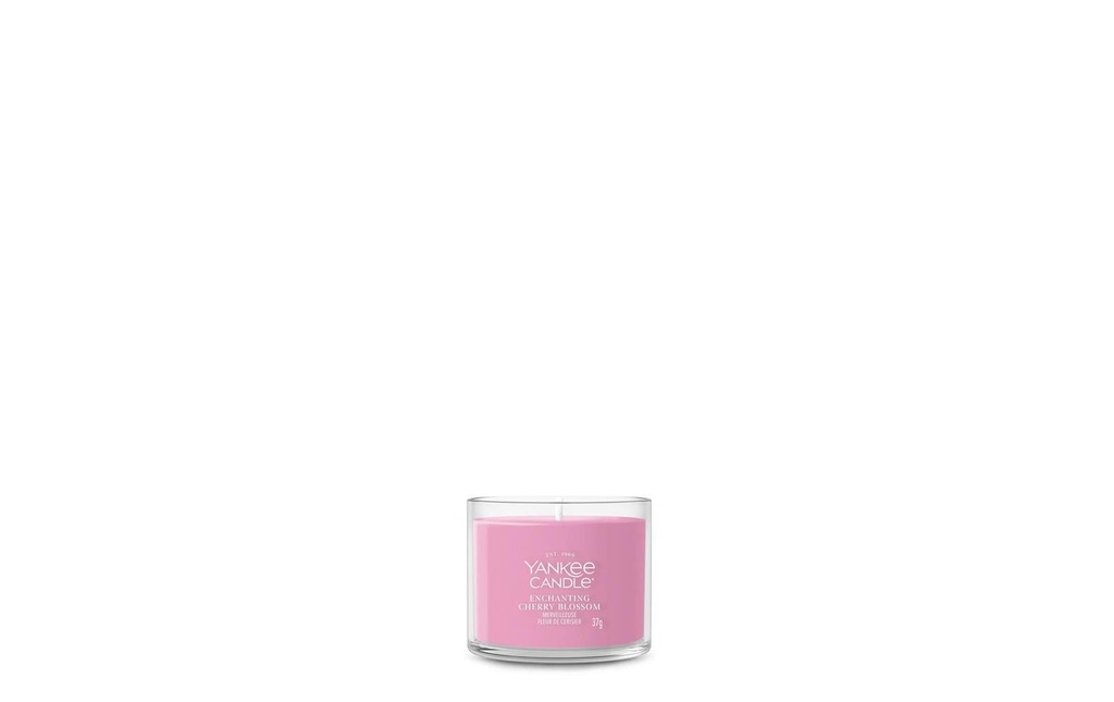 Yankee Candle Signature Bougie parfumée Enchanting Cherry Blossom Signature Filled Votive