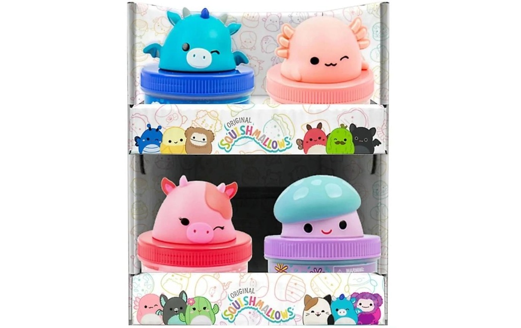 Squishmallows Slime Pot de Slime 225gr assorti