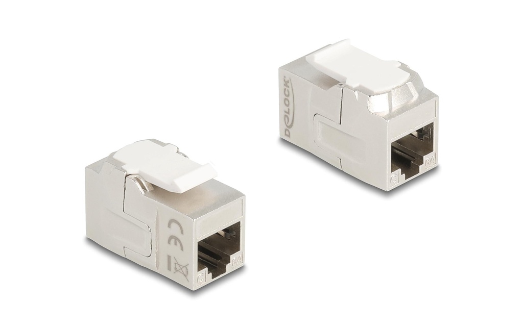 Delock Module Keystone Coupleur RJ45 femelle vers RJ45 femelle blindé