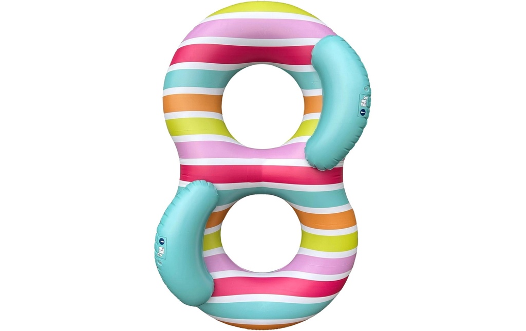 Swim Essentials Bouée de natation Striped Rainbow 190 cm