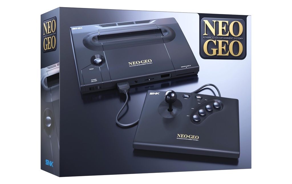 Plaion NEO GEO AES+ (DE,EN,FR,IT,ES) Sortie HDMI Noir