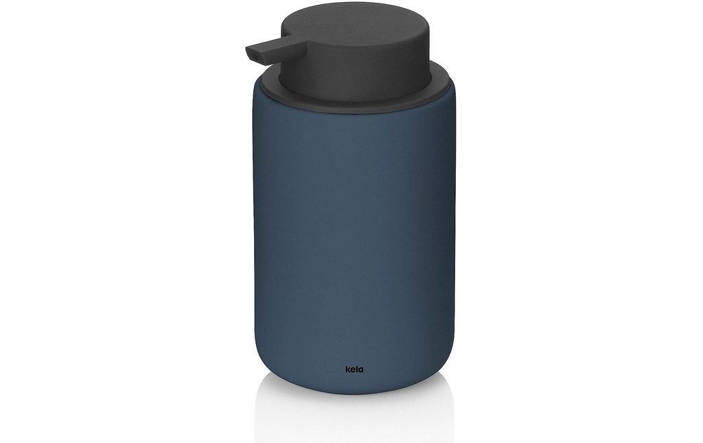 Kela Distributeur de savon Sana 300 ml, bleu profond