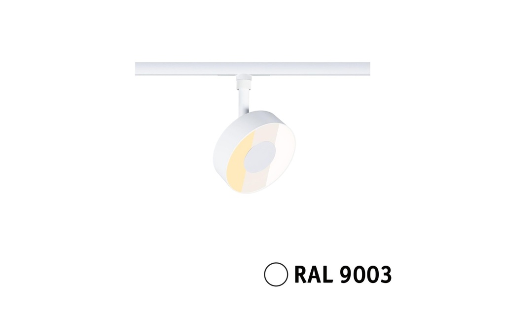 Paulmann URail Spot sur rail Circle dimmable 230 V Blanc
