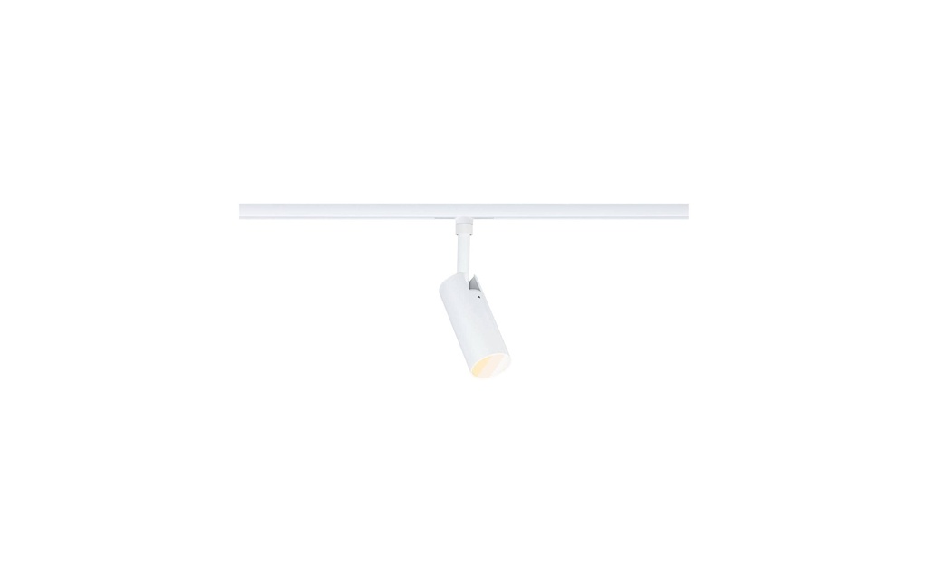 Paulmann URail Spot sur rail Tubo Spot simple Blanc 3-Step-Dim