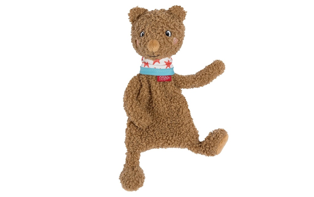 fehn Doudou Ours peluche / velours, marron