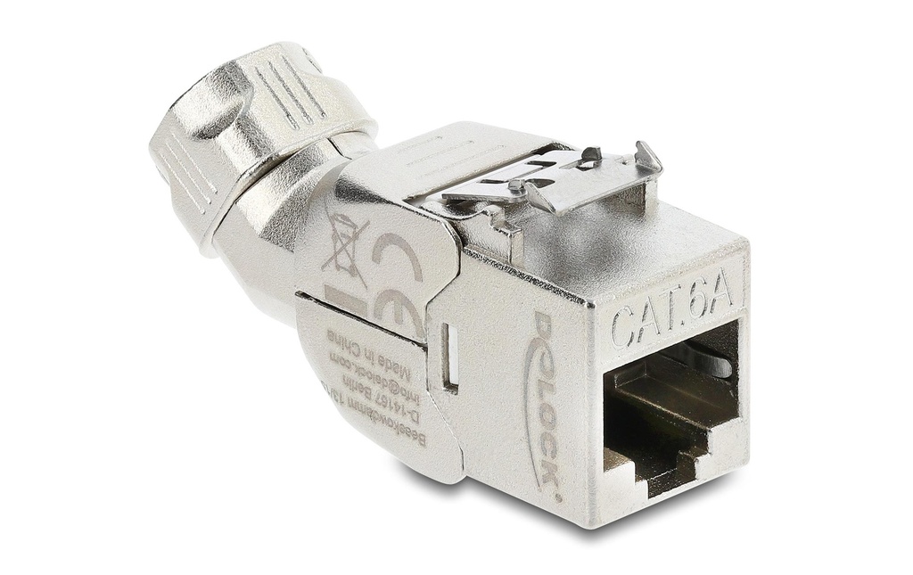 Delock Module Keystone RJ45 femelle vers LSA Cat.6A 45