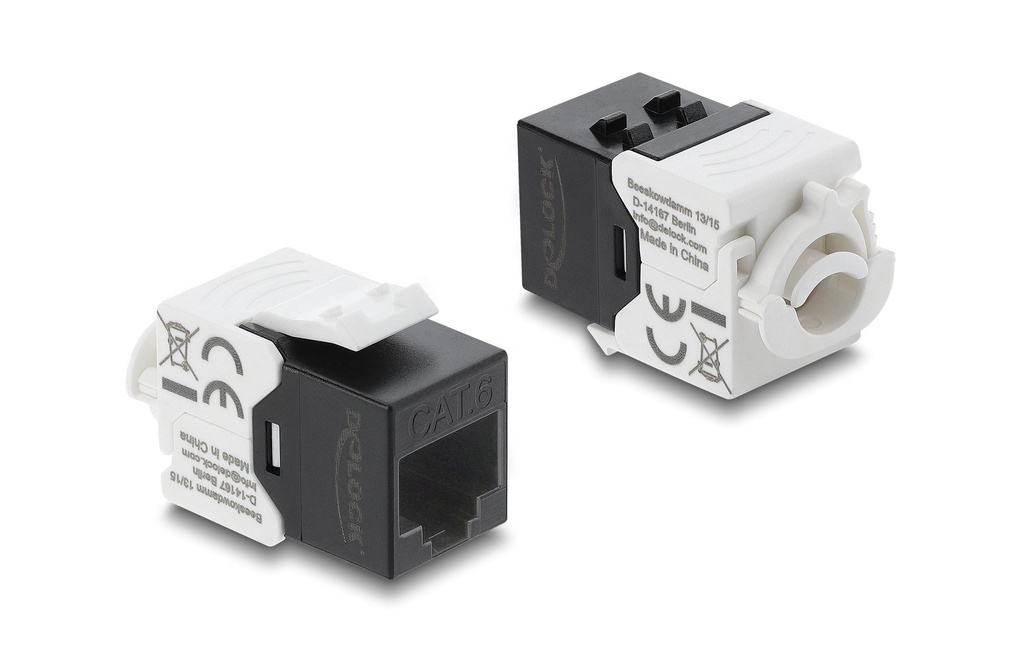 Delock Module Keystone RJ45 femelle vers LSA Cat.6 UTP