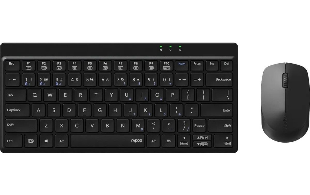 Rapoo Ensemble clavier-souris 8000GT Sans fil, multimode