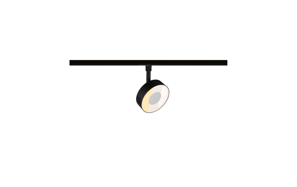 Paulmann URail Spot sur rail Circle dimmable 230 V Noir