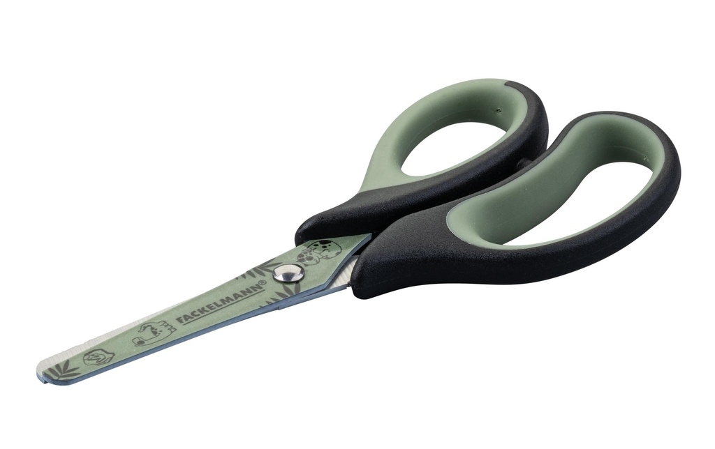 Fackelmann Mini ciseaux Dino, Vert