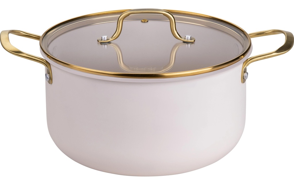 Fackelmann Casserole Signature 24 cm, beige / or