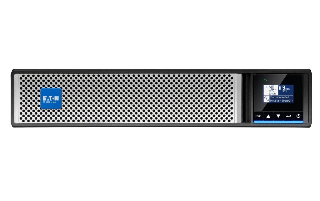 Eaton - USV 5P 1550iR Li-Ion G2 Rack Netpack 1350 VA / 1550 W