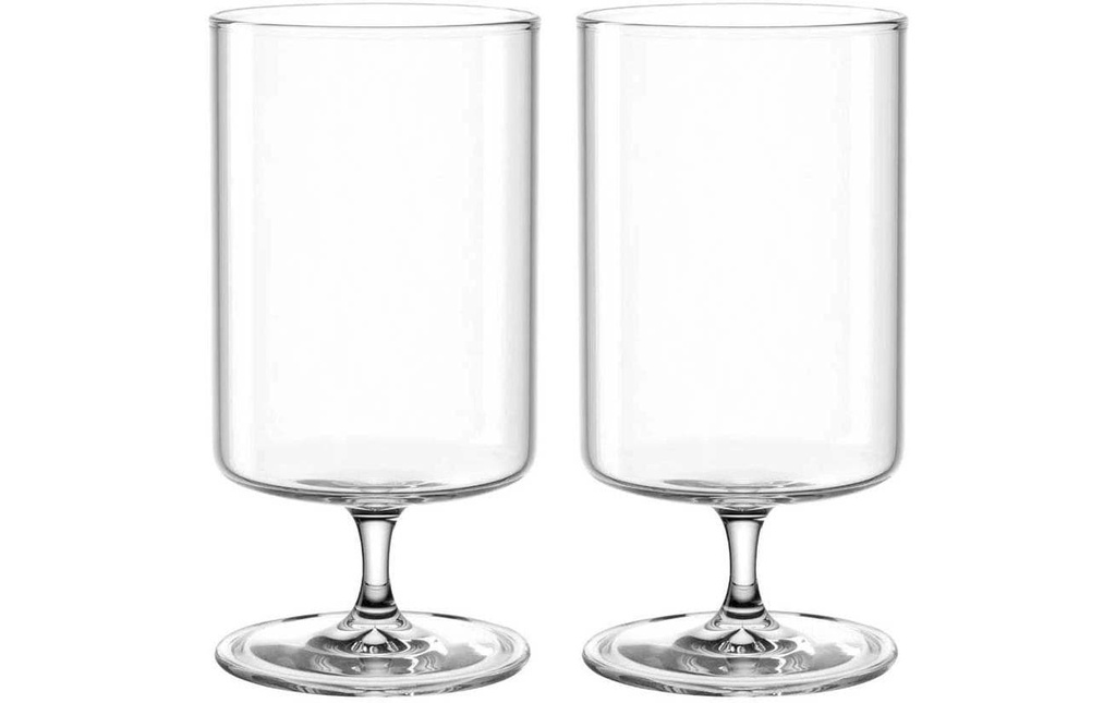 LEONARDO Verre à pied Basso, 250 ml, 2 pièces