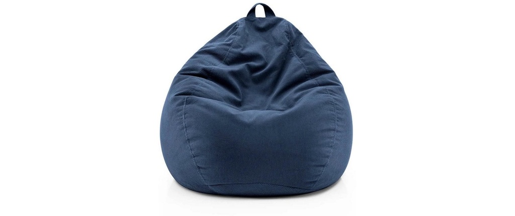 Lumaland sac pour s'asseoir 120 l Confort Polyester (PES), Bleu