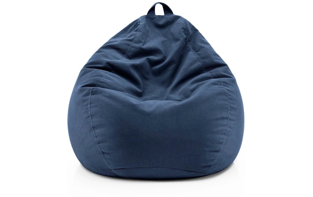 Lumaland sac pour s'asseoir 185 l Confort Polyester (PES), Bleu