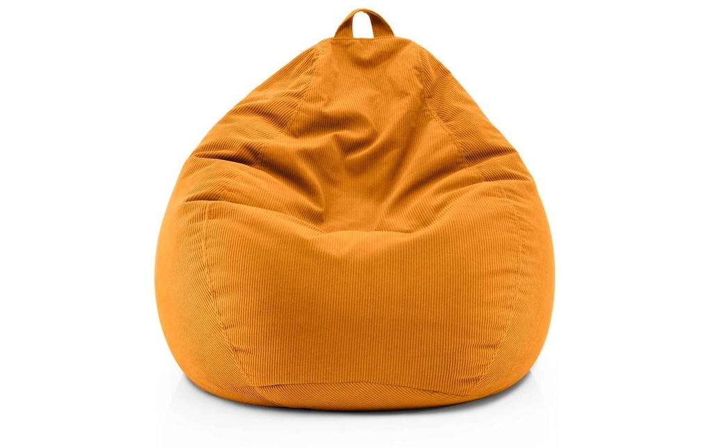 Lumaland sac pour s'asseoir 250 l Confort Polyester (PES), Jaune