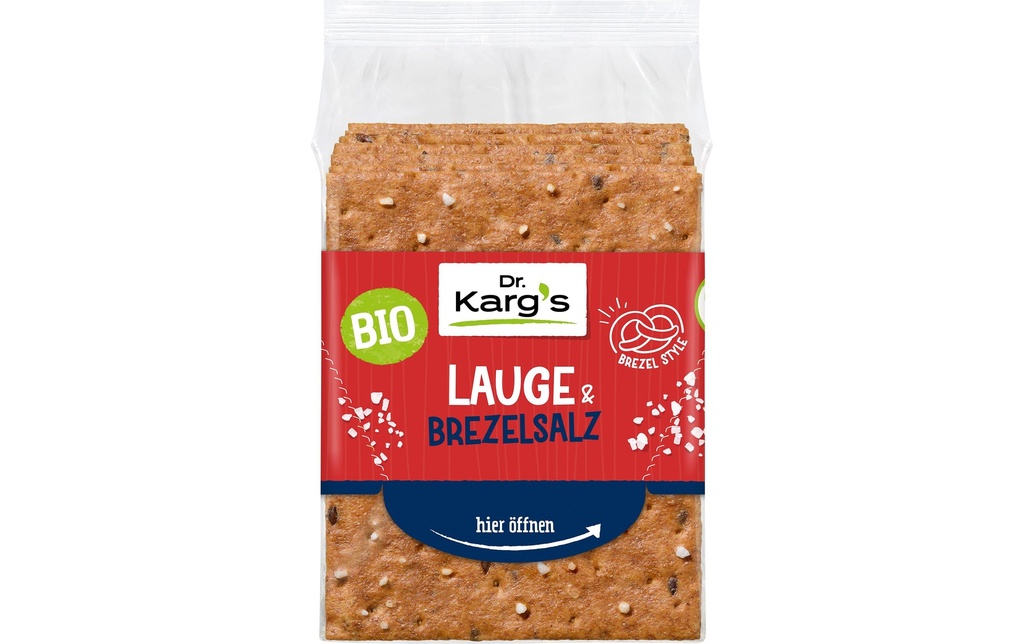 Dr. Karg's Bio Knäcke lessive & sel pour bretzels 200 g