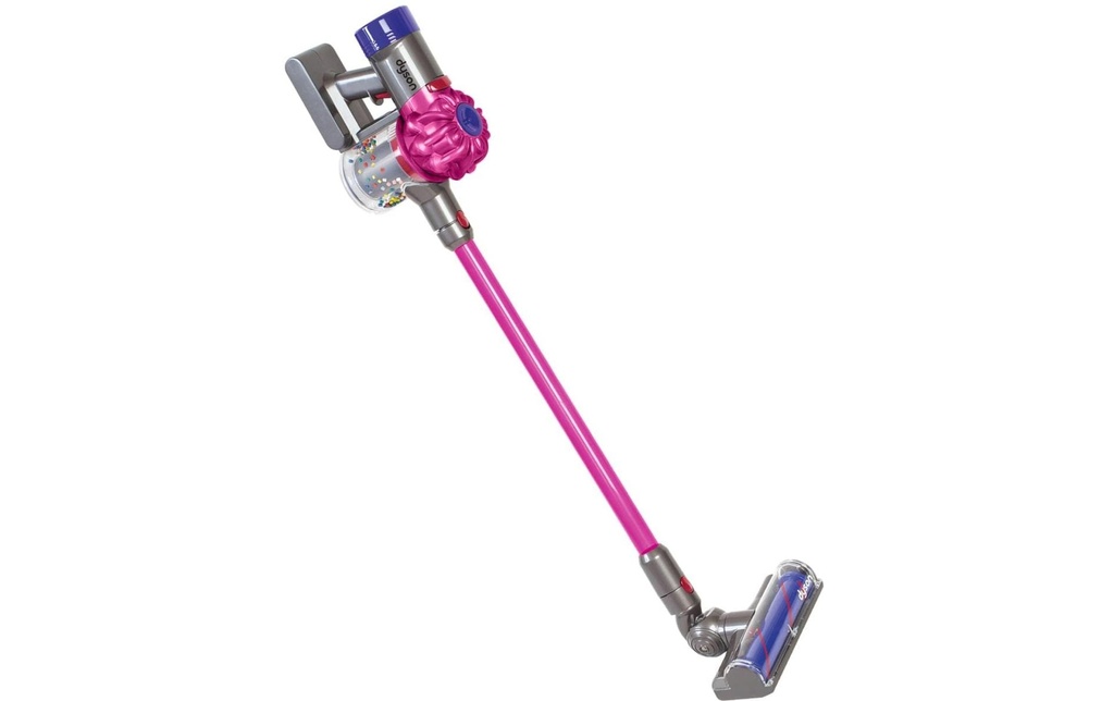 Casdon Jouets de nettoyage Aspirateur Dyson V8 Cord Free Rose