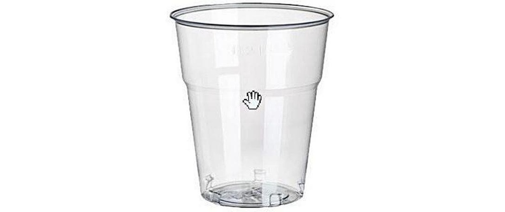 Papstar Gobelets jetables Hurricane 40 Pièce/s