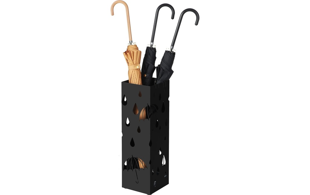 Songmics Support de parapluie Noir
