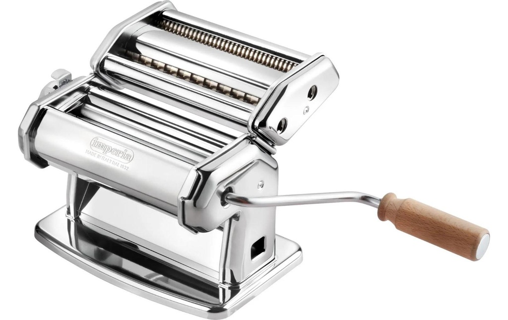 Imperia Machine à pâtes iPasta Ruvida Argenté