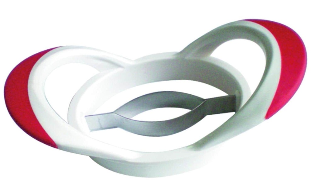 Westmark Diviseur de mangue, 11 x 20 x 6 cm Rouge/Blanc