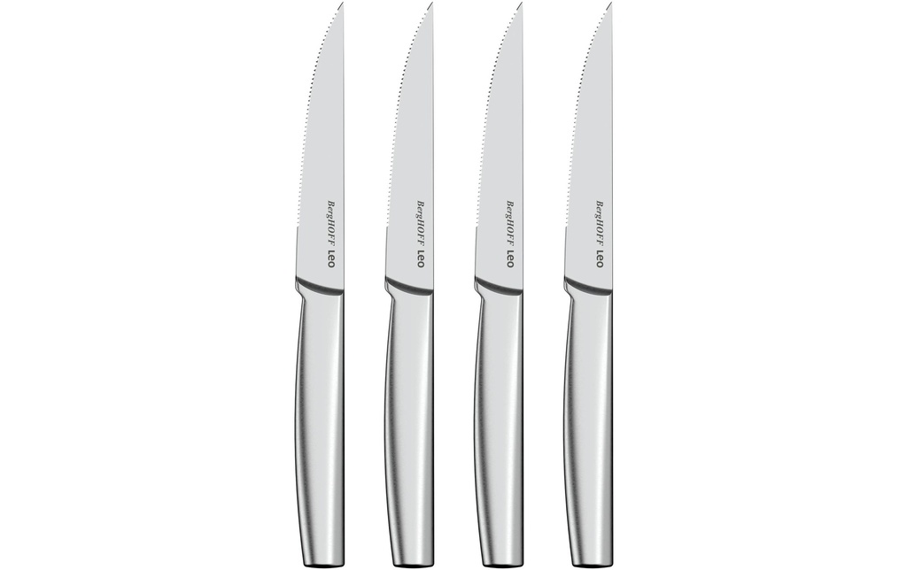 BergHOFF Kits de couteaux à steak Leo Legacy 4 Pièce/s, Métal