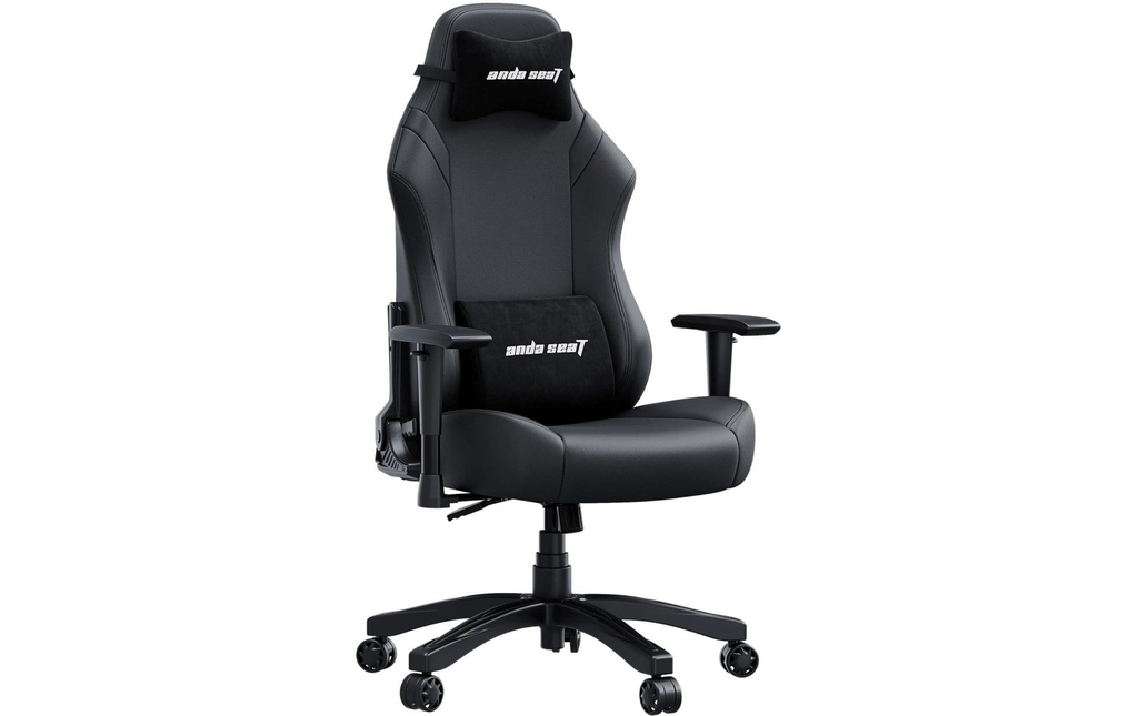 Anda Seat Chaise de gaming Luna Noir, Cuir synthétique
