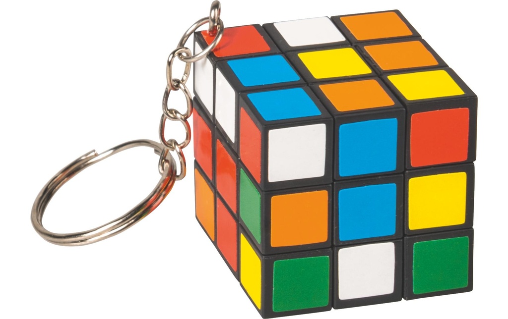Brunnen Porte-clés Rubik’s Cube, Multicolore