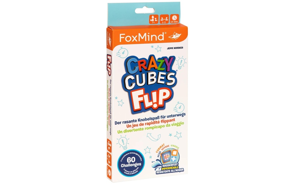 FoxMind Jeux pour la famille Crazy Cubes Flip DE/FR/IT