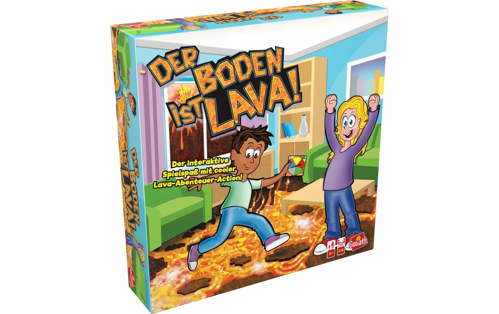 Max Bersinger Jeux d’enfant Der Boden ist Lava