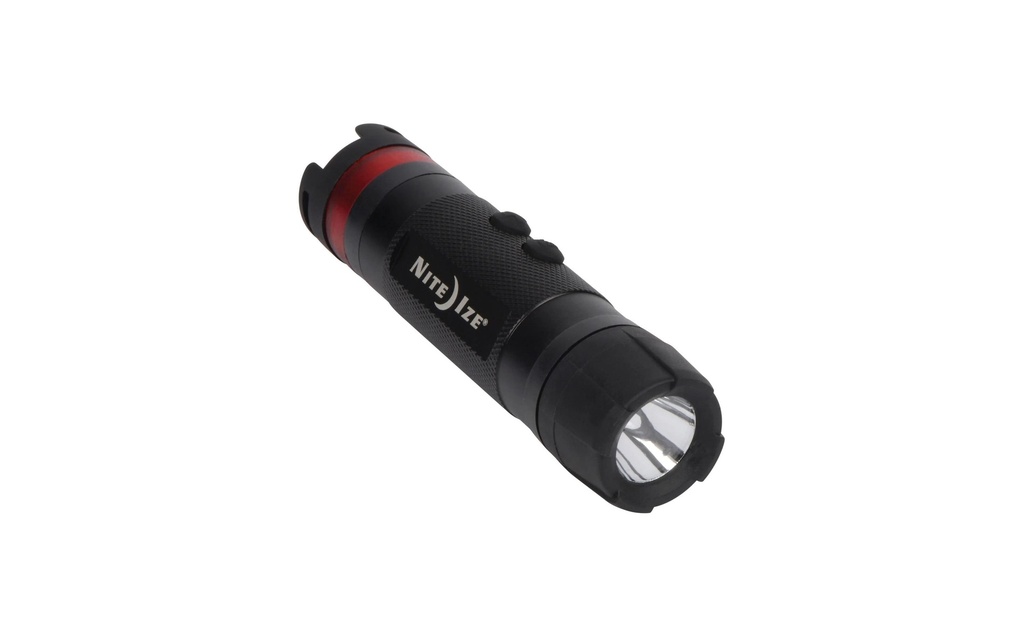 NITE IZE Radiant 3-in-1 LED Mini lampe de poche Aluminium Noir