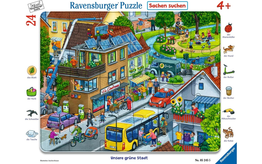 Ravensburger Puzzle Notre ville verte 24 pièces