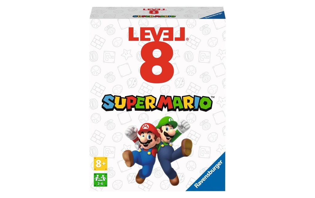 Ravensburger Jeux de cartes Super Mario niveau 8