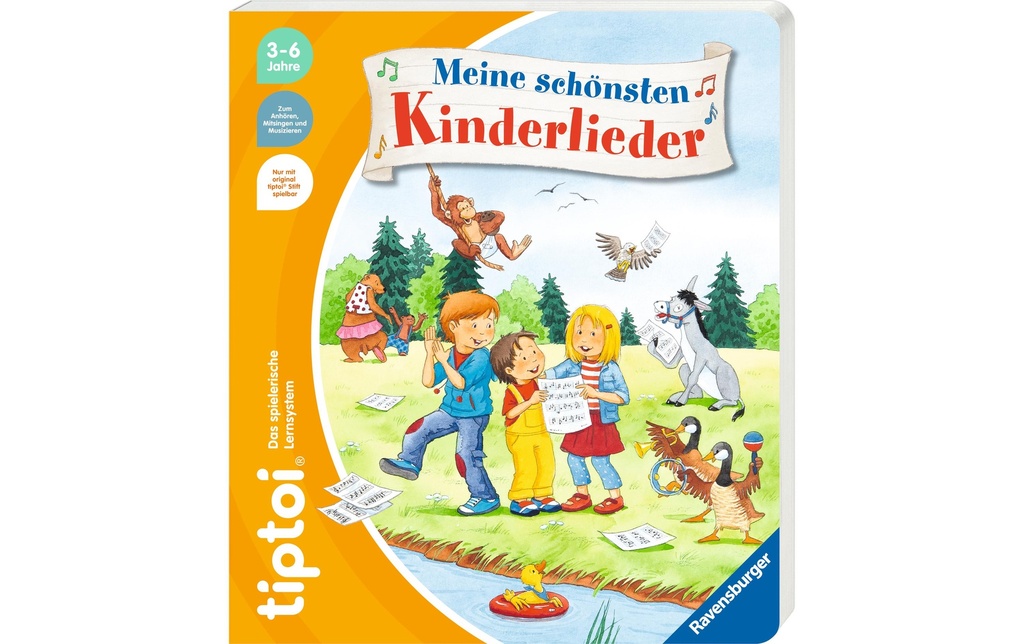 tiptoi Livre éducatif Meine schönsten Kinderlieder