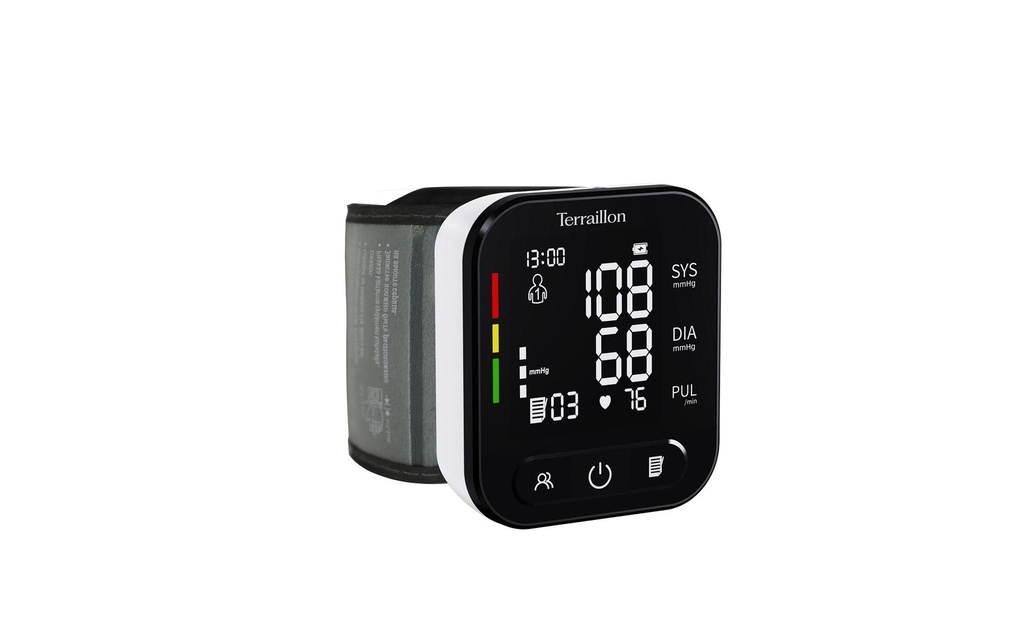 Terraillon Tensiomètre TB251 Bras en plastique noir blanc