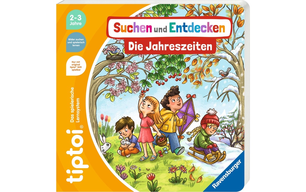 tiptoi Livre éducatif Suchen und Entdecken: Die Jahreszeiten