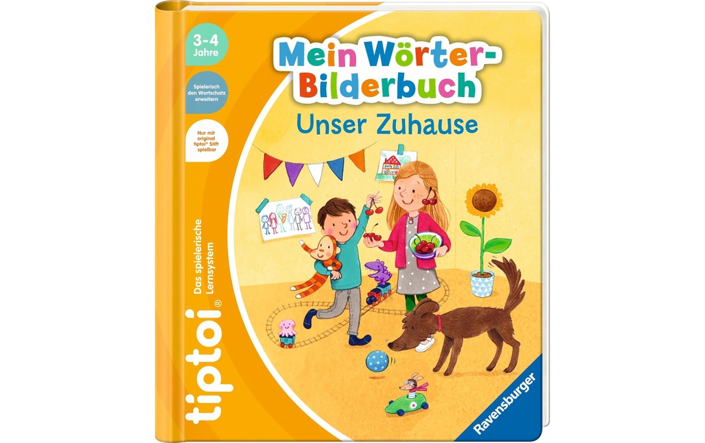 tiptoi Livre éducatif Mein Wörter-Bilderbuch Unser Zuhause