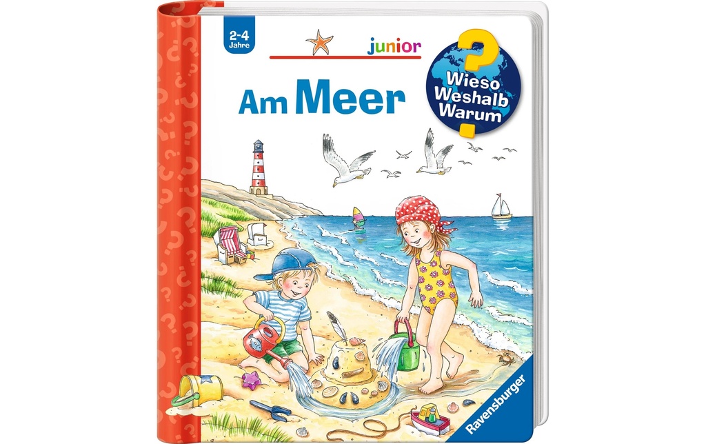 Ravensburger Livres pratiques pour enfants Au bord de la mer pour les enfants de 2 à 4 ans
